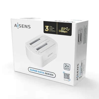 Aisens ASDS-D02W Docking Station para Discos Duros 2.5"/3.5" Aisens ASDS-D02W Docking Station para Discos Duros 2.5"/3.5"