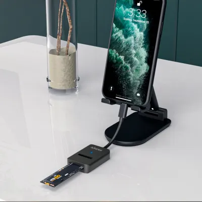 Aisens ASUC-M2D011-BK Mini Docking USB-C para disco SSD M2 Aisens ASUC-M2D011-BK Mini Docking USB-C para disco SSD M2