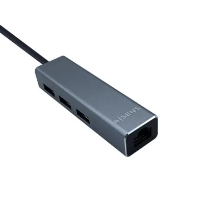 Aisens A109-0396 Hub USB-C 3.1 a Ethernet Gigabit/3xUSB 3.0 Aisens A109-0396 Hub USB-C 3.1 a Ethernet Gigabit/3xUSB 3.0