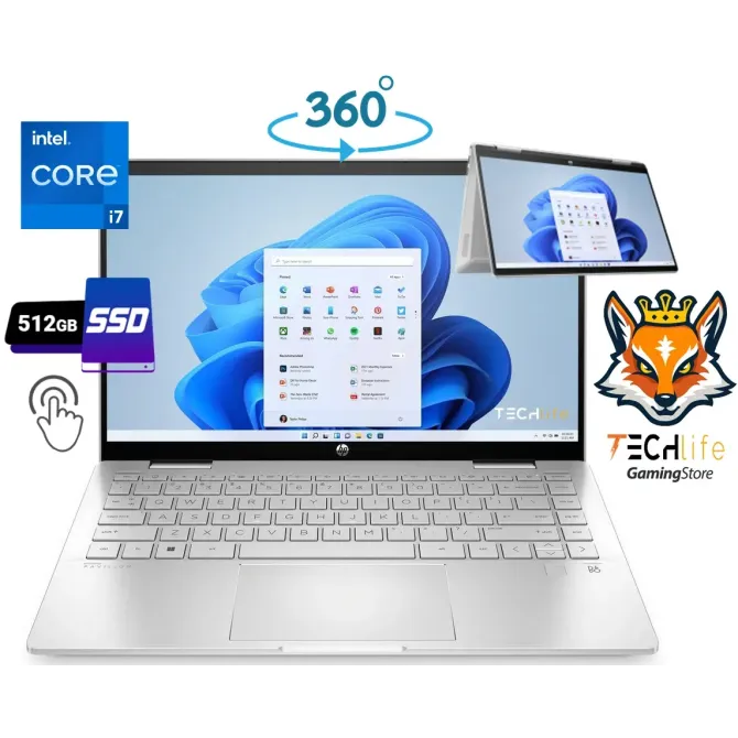 HP Pavilion X360 14-EK1034NS Intel Core i7-1355u 16GB 512GB SSD