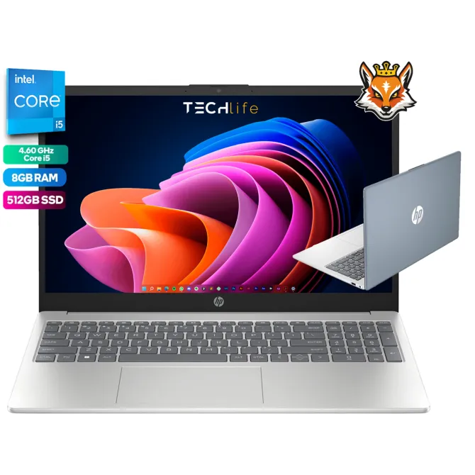 HP 15-FD0054NS Intel Core i5-1334u 8GB 512GB SSD 15.6" Azul