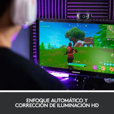 Logitech C922 Pro Stream Cámara Web para Streaming Profesional Logitech C922 Pro Stream Cámara Web para Streaming Profesional