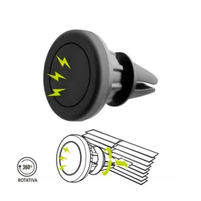 Soporte de Smartphone para Coche Muvit MCCHL0001 Soporte de Smartphone para Coche Muvit MCCHL0001