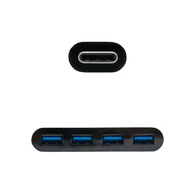 Nanocable Adaptador USB-C a 4x USB 3.0. Nanocable Adaptador USB-C a 4x USB 3.0.