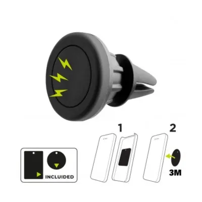 Soporte de Smartphone para Coche Muvit MCCHL0001 Soporte de Smartphone para Coche Muvit MCCHL0001