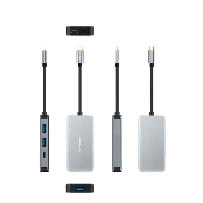 Nanocable Docking Hub 5 en 1 USB-C a USB 3.2/USB-C/USB-C PD