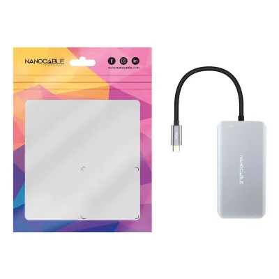 Nanocable Docking Hub 5 en 1 USB-C a USB 3.2/USB-C/USB-C PD