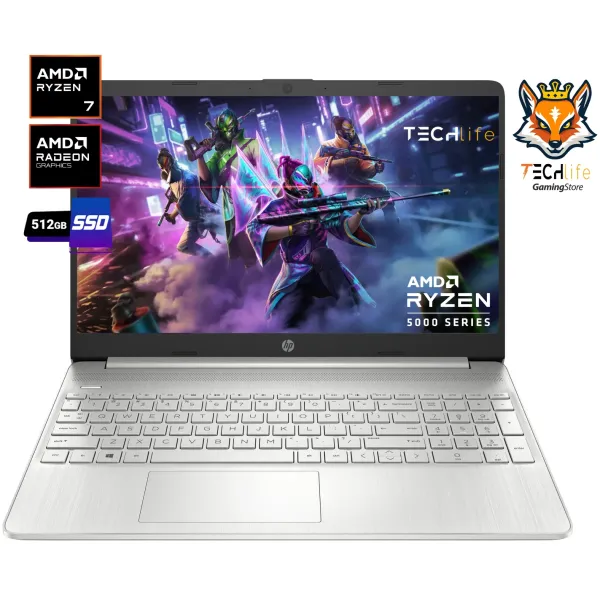 HP 15S-EQ2155NS AMD Ryzen 7-5700u 16GB 512GB SSD 15.6"