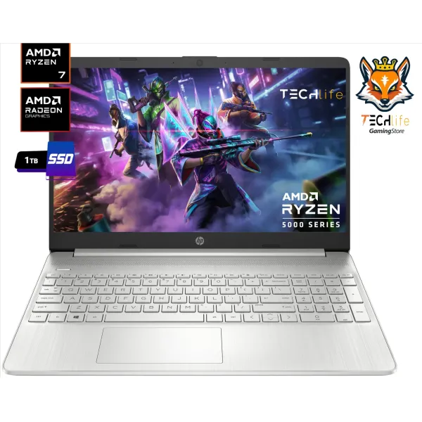 HP 15S-EQ2156NS Edition AMD Ryzen 7-5700u 16GB 1TB SSD 15.6' FreeDOS
