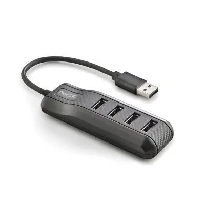NGS PORT 2.0 Hub 4x USB 2.0 Negro