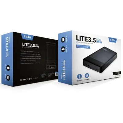 Nox Lite 3.5'' HDD/SSD Caja Externa USB 3.0 Nox Lite 3.5'' HDD/SSD Caja Externa USB 3.0