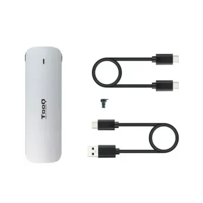 TooQ Caja Externa para SSD M.2 NGFF Plata TooQ Caja Externa para SSD M.2 NGFF Plata