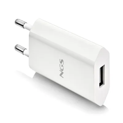 Cargador de Pared NGS Bucket Ace/ 1xUSB/ 5W Cargador de Pared NGS Bucket Ace/ 1xUSB/ 5W