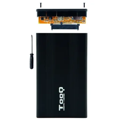 TooQ TQE-2510B Carcasa Disco Duro 2.5" SATA USB 2.0 Negro