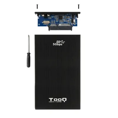 TooQ TQE-2522B Caja Externa para Disco Duro de 2.5" USB 3.1 TooQ TQE-2522B Caja Externa para Disco Duro de 2.5" USB 3.1