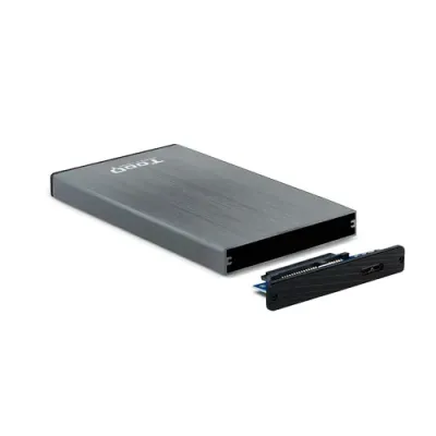 TooQ TQE-2527 Carcasa USB 3.0 para Discos Duros 2.5" SATA 3 Gris TooQ TQE-2527 Carcasa USB 3.0 para Discos Duros 2.5" SATA 3 Gris