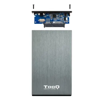 TooQ TQE-2527 Carcasa USB 3.0 para Discos Duros 2.5" SATA 3 Gris TooQ TQE-2527 Carcasa USB 3.0 para Discos Duros 2.5" SATA 3 Gris