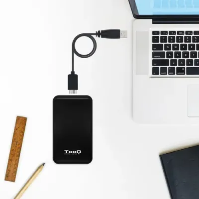 Tooq TQE-2528B Caja Externa USB 3.1 Negra para Disco Duro 2.5" Tooq TQE-2528B Caja Externa USB 3.1 Negra para Disco Duro 2.5"