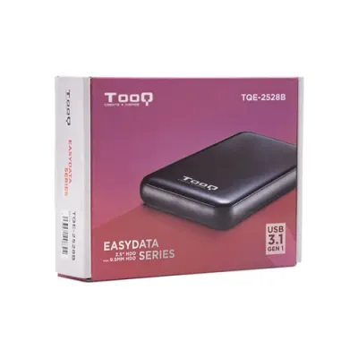 Tooq TQE-2528B Caja Externa USB 3.1 Negra para Disco Duro 2.5" Tooq TQE-2528B Caja Externa USB 3.1 Negra para Disco Duro 2.5"