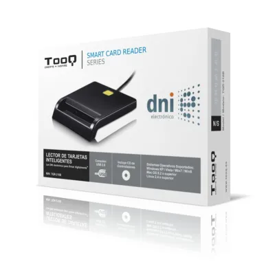 Tooq TQR-210B Lector de DNI-e USB