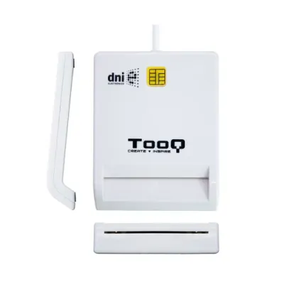 TooQ TQR-210W Lector de Tarjeta Externo DNIE Blanco TooQ TQR-210W Lector de Tarjeta Externo DNIE Blanco