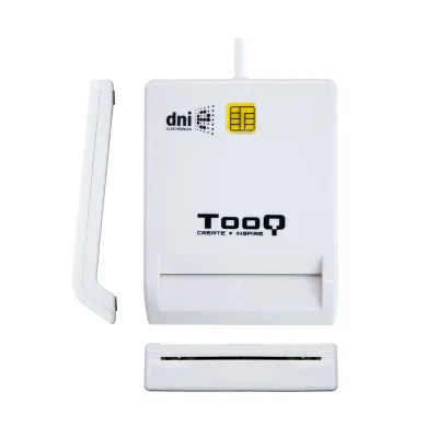 TooQ TQR-210W Lector de Tarjeta Externo DNIE Blanco TooQ TQR-210W Lector de Tarjeta Externo DNIE Blanco