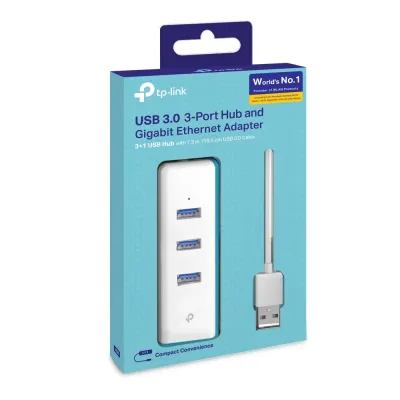 TP-Link UE330 Adaptador de Red USB 3.0 a Ethernet Gigabit TP-Link UE330 Adaptador de Red USB 3.0 a Ethernet Gigabit