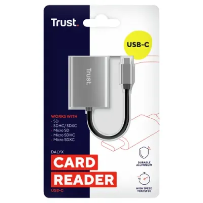 Trust 24136 Lector de Tarjetas USB-C
