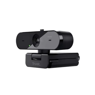 Trust TW-250 Webcam QHD con Enfoque Automático Negra Trust TW-250 Webcam QHD con Enfoque Automático Negra