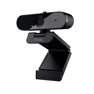 Trust TW-250 Webcam QHD con Enfoque Automático Negra Trust TW-250 Webcam QHD con Enfoque Automático Negra