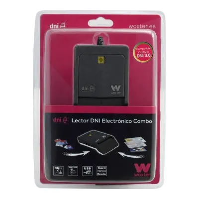 Woxter Lector de DNIe Combo Negro