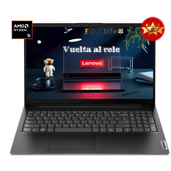 Portátil Lenovo V15 Gen 4 AMN AMD Ryzen 5 7520U/16GB/512GB SSD/15.6"
