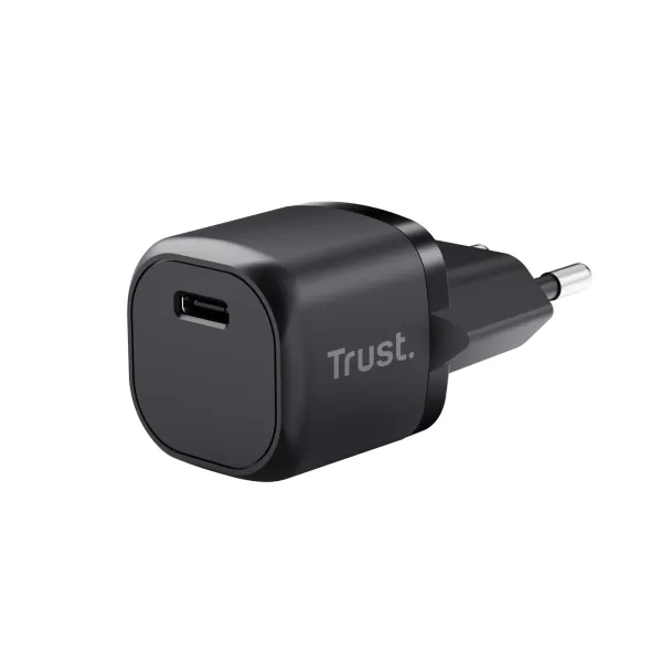 Cargador Compacto Trust Maxo/ 1xUSB Tipo-C/ 20W