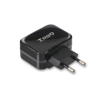 TooQ TQWC-1S02 Cargador de Pared 2xUSB 5V 3.4A 17W Negro