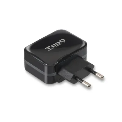 TooQ TQWC-1S02 Cargador de Pared 2xUSB 5V 3.4A 17W Negro