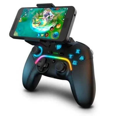 Krom Kayros RGB Mando Inalámbrico para PC/Switch/Android