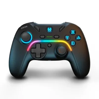 Krom Kayros RGB Mando Inalámbrico para PC/Switch/Android
