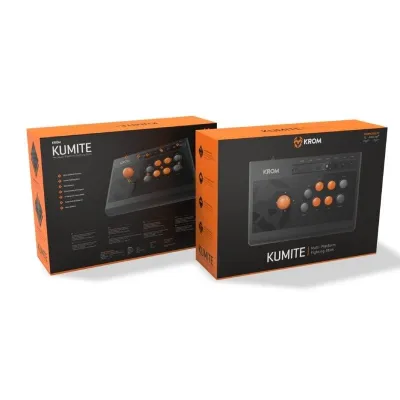Krom Kumite Fightstick Gamepad PS4/PS3/Xbox One/PC
