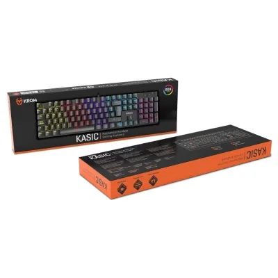 Teclado Gaming Mecánico Krom Kasic/ Negro Teclado Gaming Mecánico Krom Kasic/ Negro