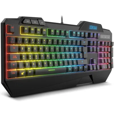 Krom Krusher Teclado Gaming Híbrido RGB + Ratón Krom Krusher Teclado Gaming Híbrido RGB + Ratón