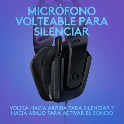 Logitech G335 Auriculares Gaming Negro Logitech G335 Auriculares Gaming Negro