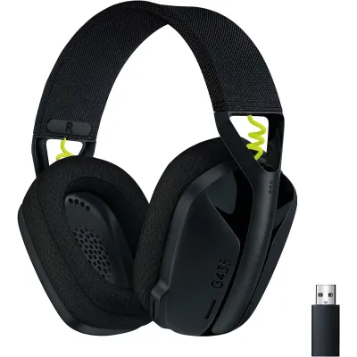 Logitech G435 LIGHTSPEED Auriculares Gaming Inalámbricos Negros