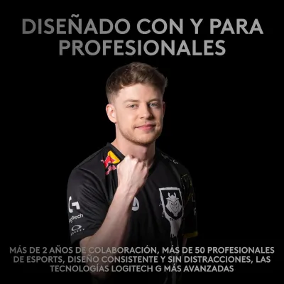 Logitech G PRO Ratón Gaming Inalámbrico 4/8 Botones prog Logitech G PRO Ratón Gaming Inalámbrico 4/8 Botones prog
