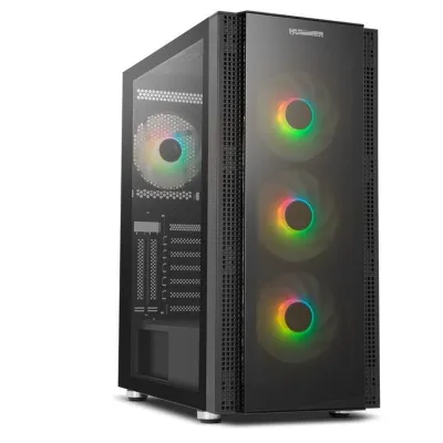 Nox Hummer Horus ARGB E-ATX Cristal Templado USB 3.0 Negra
