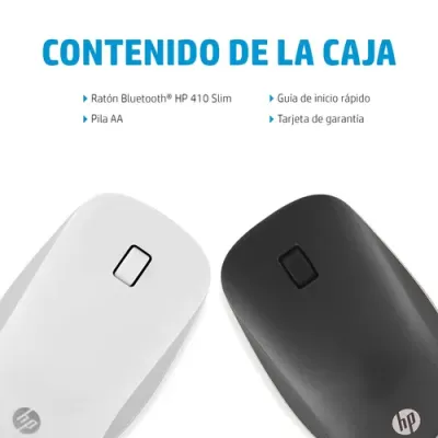HP 410 Ratón Inalámbrico Bluetooth de Perfil Bajo 2000 DPI