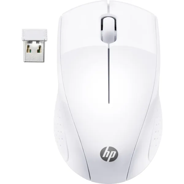 HP 220 Ratón Inalámbrico 1300 DPI Blanco