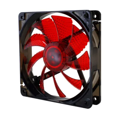 Nox CoolFan 120mm LED Rojo