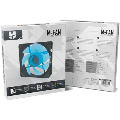 Nox Hummer M-FAN Espejo Infinito Ventilador ARGB 120mm Nox Hummer M-FAN Espejo Infinito Ventilador ARGB 120mm