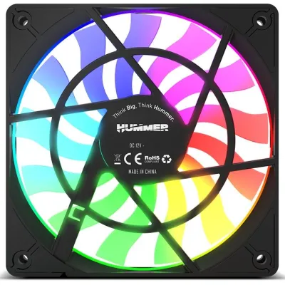 Nox Hummer SLIM-Fan Ventilador ARGB 120mm