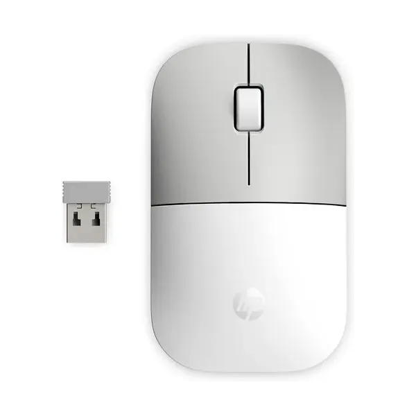 HP Z3700 Ratón Óptico Inalámbrico 1200 DPI Blanco